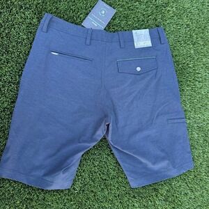 Linksoul Boardwalker Hybrid Shorts Navy Mens Size 33 LS651 All Time